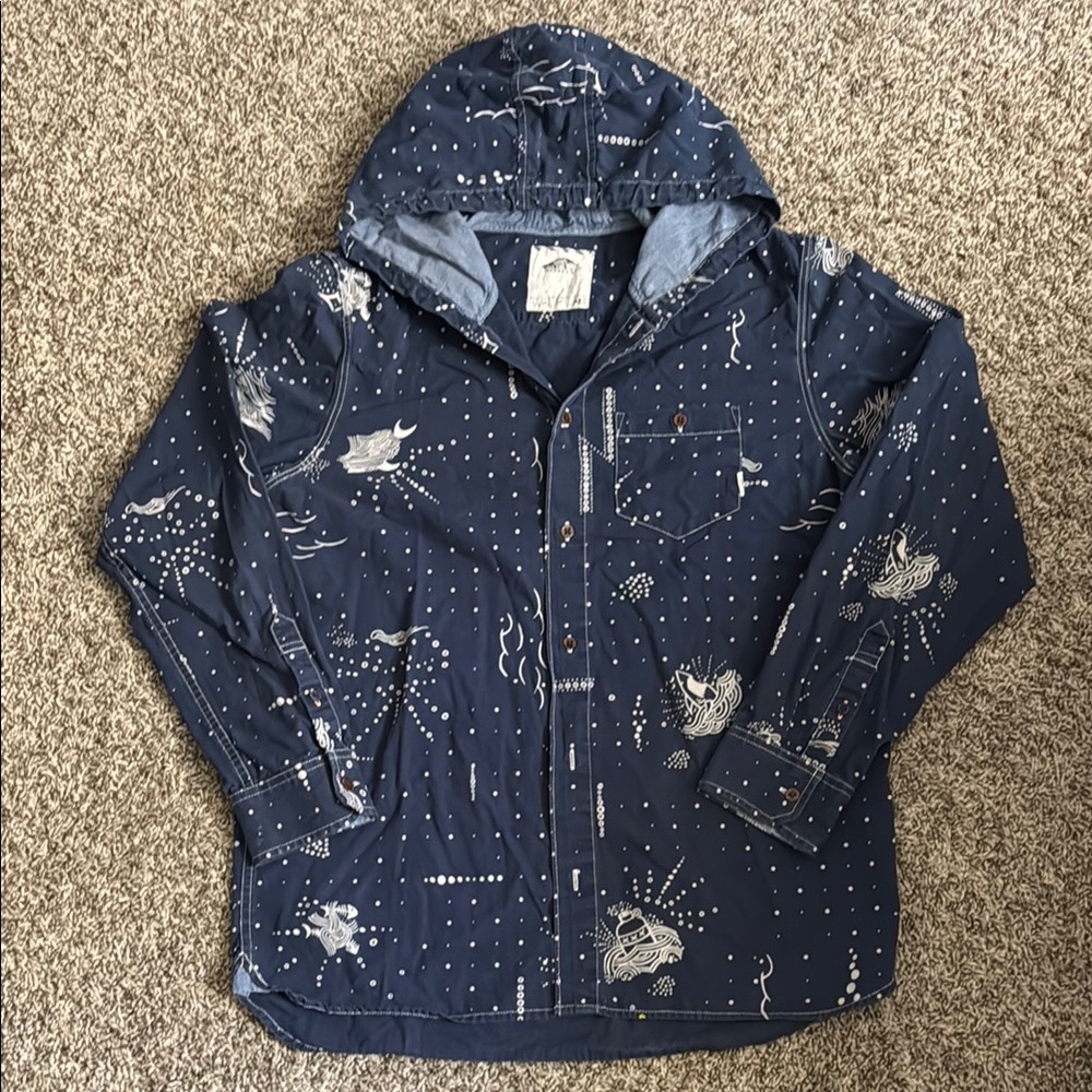Vintage Vans Buttoned Jacket/Hoodie